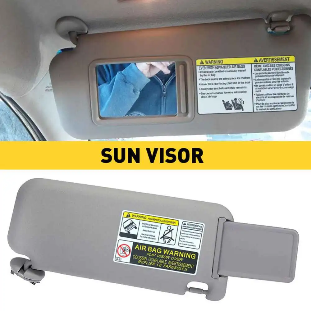 

Car Front Left Driver Side Sun Visor Replaces Left Side Sun Visor 74320-42501-B2 74320-42501-B3 74320-42500-B3