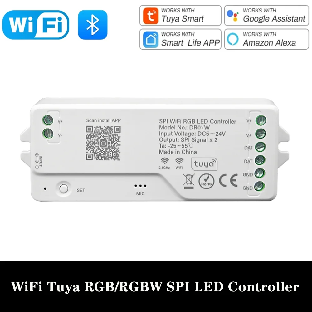

Tuya Wi-Fi RGB-контроллер для светодиодной ленты