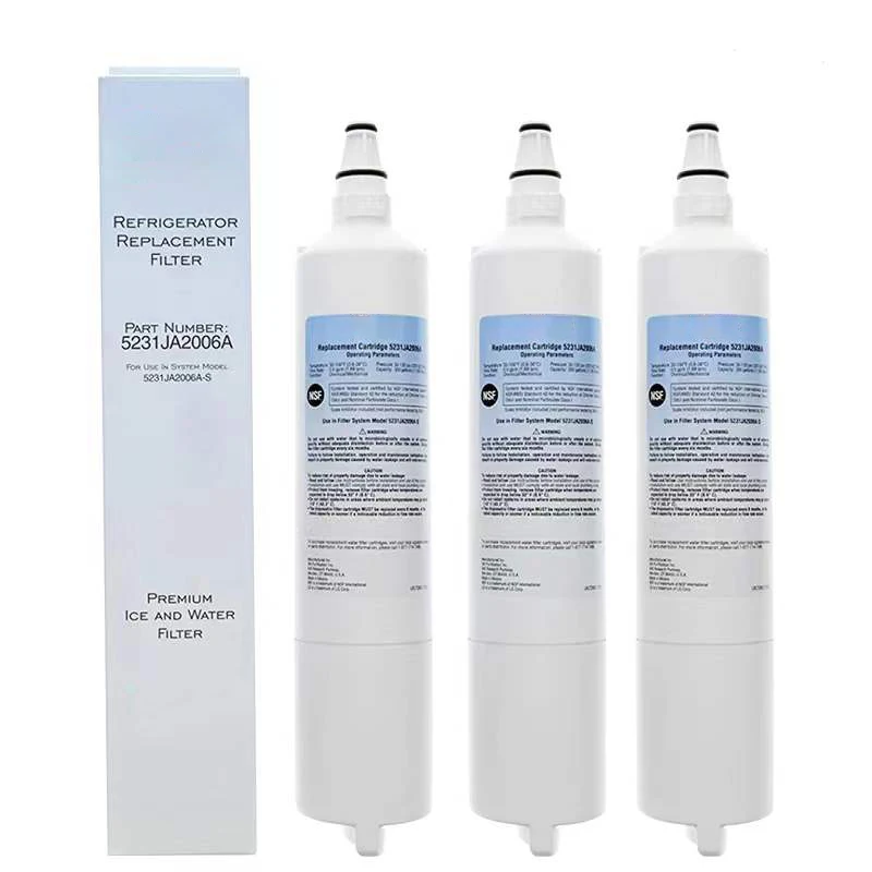 5231JA2006A Replacement LG LT600P, 5231JA2006B, 5231JA2006F, LSC27931ST, LFX25960ST, Refrigerator Water Filter