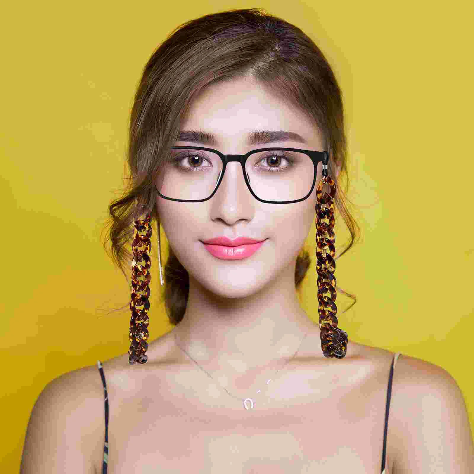 Противоскользящая цепочка для очков универсальный фиксатор ремешок шнура