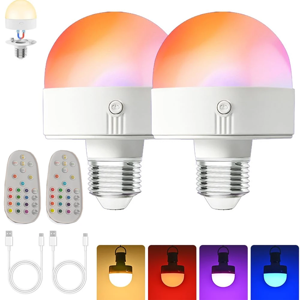 

Настенные светильники ASCELINA Gold, 2 шт., RGB, аккумуляторные