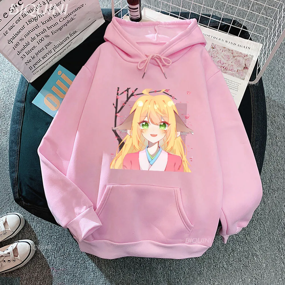

Fox Spirit Matchmaker Fashion Oversized Hoodies Women Harajuku Clothes for Girls Long Sleeve Kawaii Clothes Tracksuit Pullovers