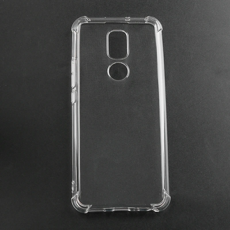 NINY Clear Transparent Soft TPU Shockproof Mobile Phone Case
