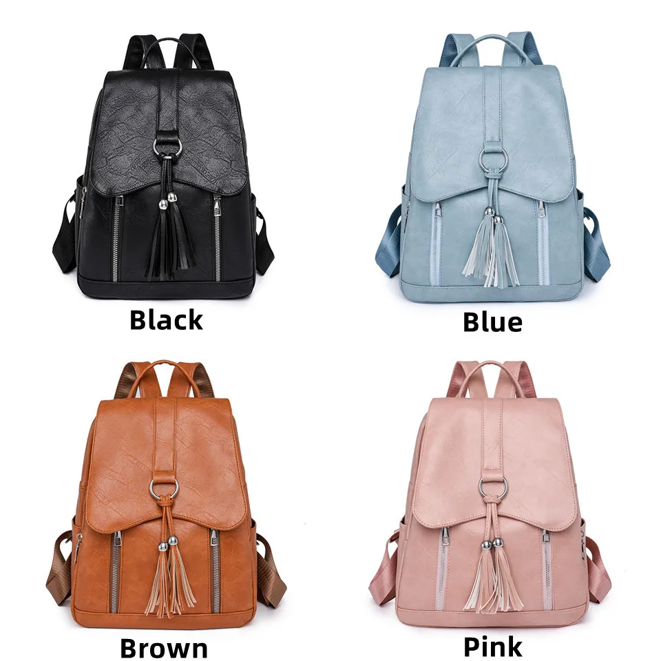 Роскошный дизайнерский женский дорожный рюкзак высокого качества из мягкой