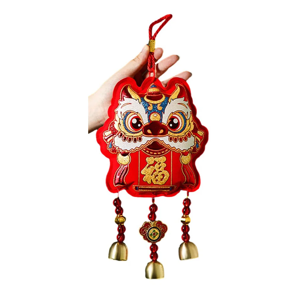 

Car Hanging 2024 Year Of The Dragon Decorative Pendants Spring Festival New Year Arrangement Dragon Wind Chime Pendant