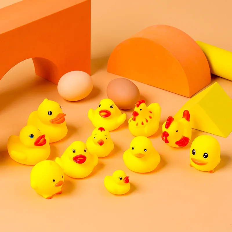 Детские резиновые игрушки для купания