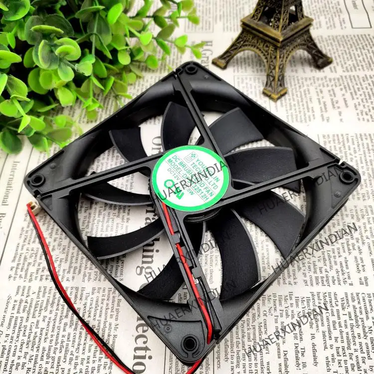 Новый комплект охлаждающего вентилятора DFS132512H 13525 12 В 3 0 Вт 13 5 см |