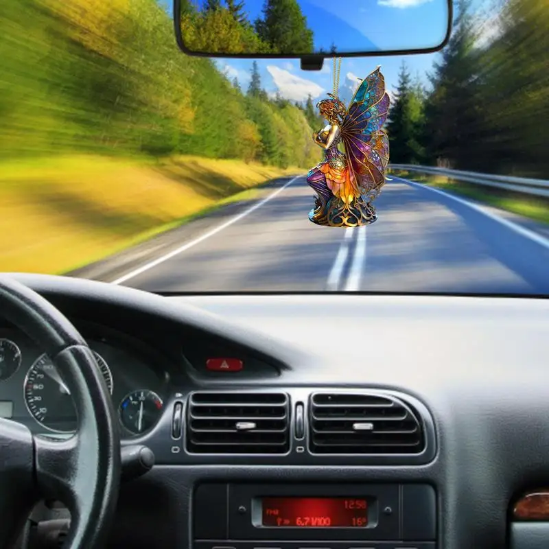 Хэллоуин автомобиль ведьма Шарм фигурка ведьмы подвесная кукла DIY украшения