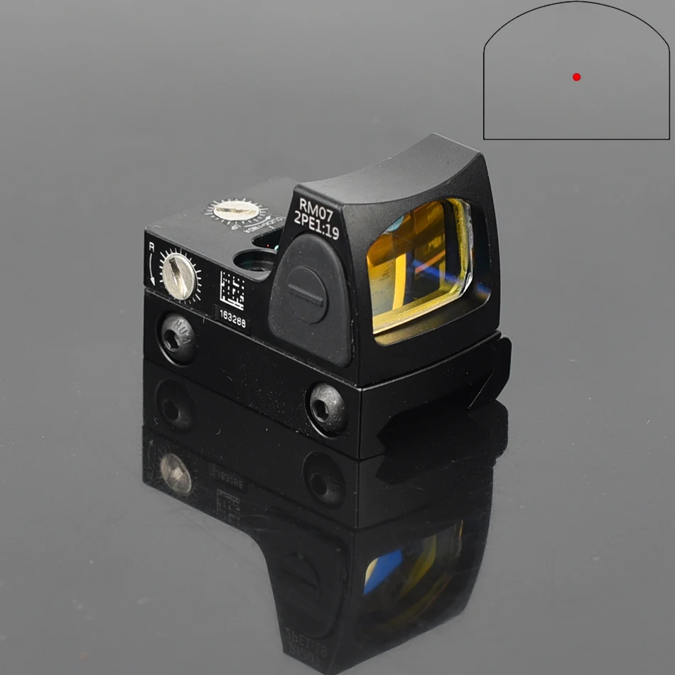 

Прицел RMR Red Dot, тактический тренировочный пистолет, прицел для пневматической винтовки, прицел для Вивера 20 мм, прицел для охоты, аксессуары