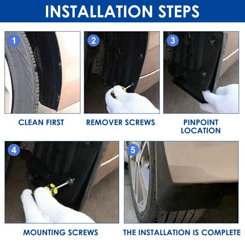 4 шт. брызговики для Land Rover Defender 2020-2022