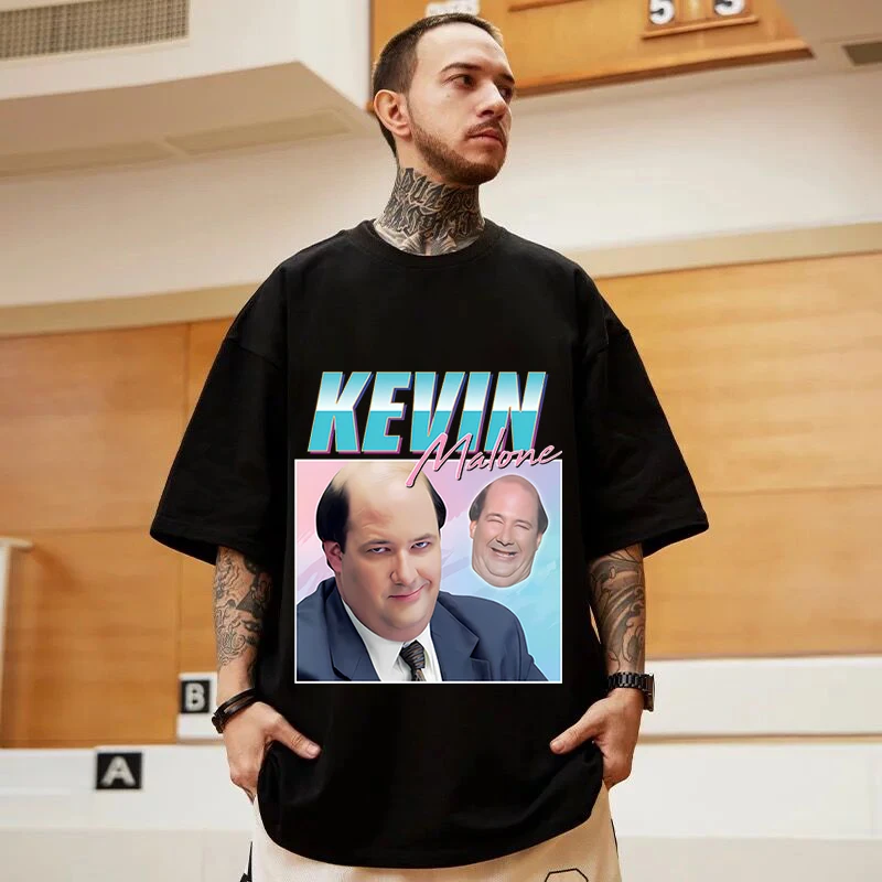 

Harajuku T-shirts Pop Star KEVIN Graphic Summer T Clothing O-Neck Tops Unisex Streetwear Funny New Spoof T-Shirts Camisetas