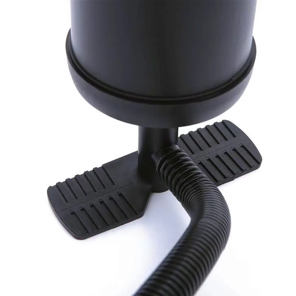 

Manual Hand Air Pump Portable 12-inch Two-way 750CC Beach Party Balloon Inflatable Boat Inflator with 3 Nozzles