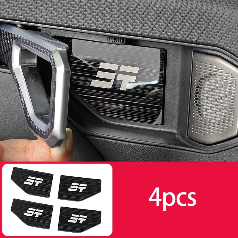 4 шт. для Chery JETOUR T2 нашивка чаши внутренней двери интерьер из нержавеющей стали |