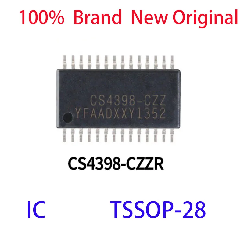 

CS4398-CZZR CS4398 CS4398-CZ CS4398-CZZ 100% Brand New Original IC TSSOP-2. 88