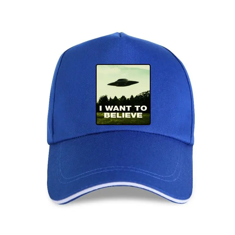 

Я хочу верить, мужская белая бейсболка X-файлы, фанат НЛО, инопланетянин, мода