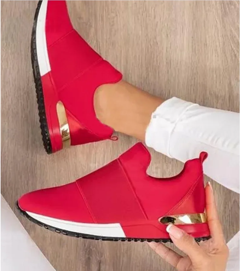 New Sneakers Women Mesh Platform Breathable Canvas Black  Shoes Tenis Feminino Casual Sports Shoes Women Flats Shoes Large size