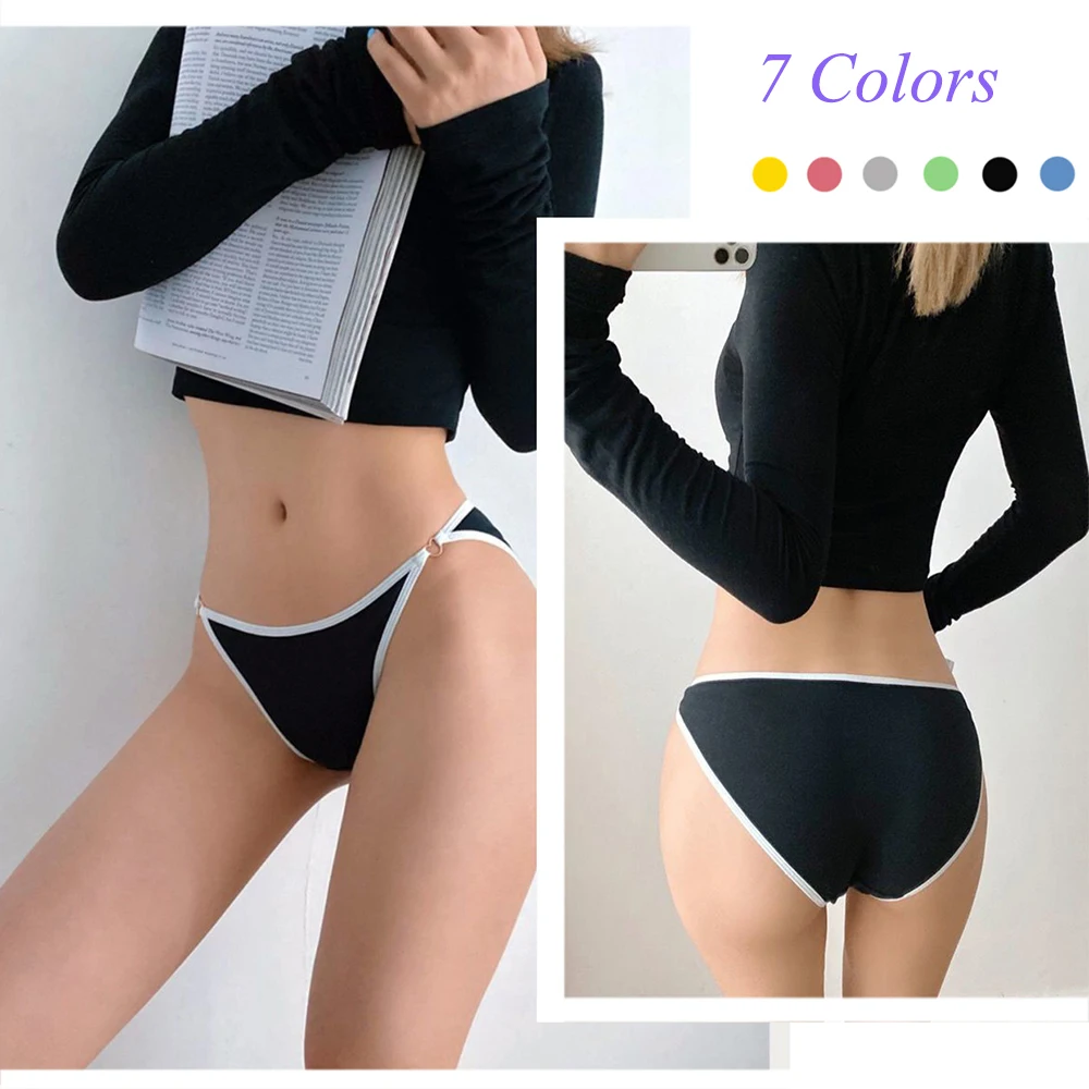 

Женские спортивные хлопковые трусики, летние сексуальные бесшовные трусики, дышащие Невидимые трусики с низкой талией для йоги и тренирово...