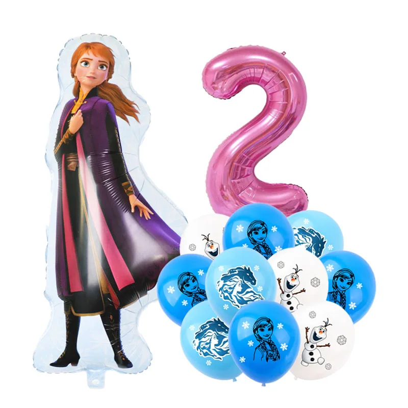 12 шт. латексные воздушные шары Холодное сердце |