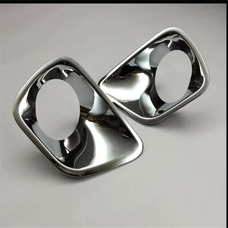 

ABS Chrome Front + Rear Fog Light Lamp Foglight Cover trim Fit For 2014 2015 2016 2017 For Toyota RAV4