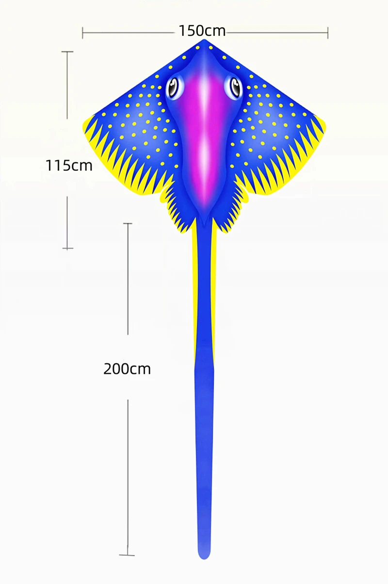 Бесплатная доставка 3 м дьявол рыба воздушный змей летающие Детские оптовая