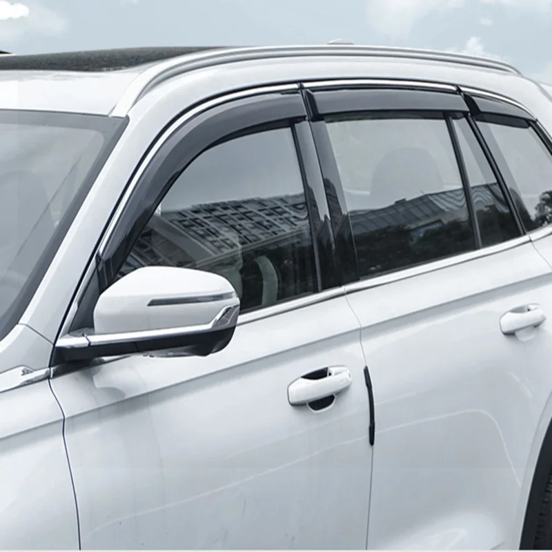 Для Geely Monjaro Xingyue L 2022 2023 оконный козырек навесы вентиляционные шторы дефлектор от