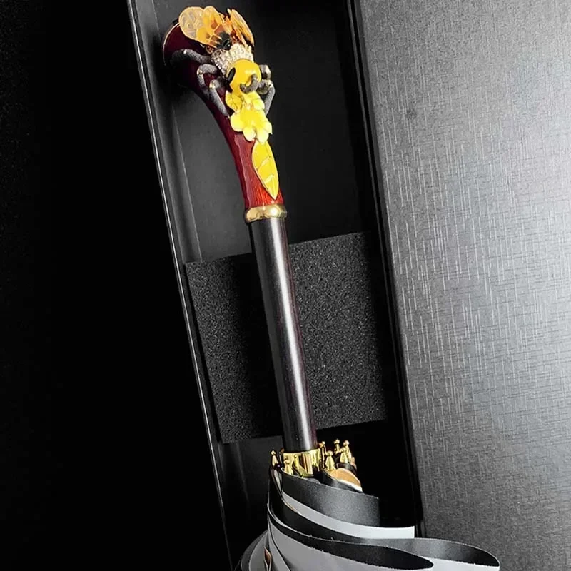 Дизайнерский роскошный зонт детский от солнца Xiaomi ветрозащитный дождевик милый