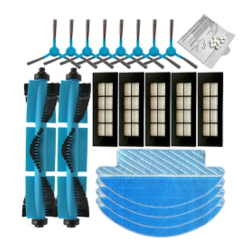 

Main Side Brush Hepa Filter Mop Cloths Rag Replacement For Cecotec Conga 3090 Robotic Vacuum Cleaner Spare Parts