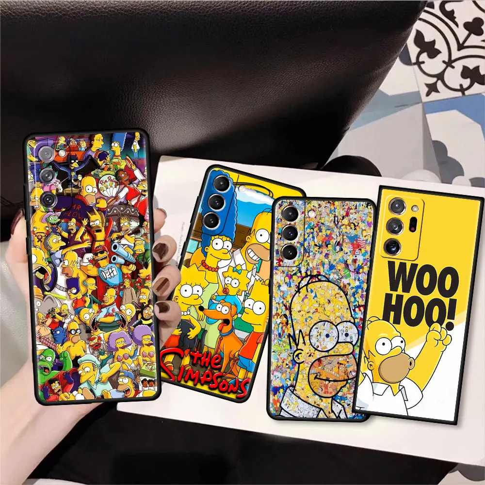 Чехол для телефона Samsung Galaxy S22 Ultra S21 S10 S9 S8 Plus S20 FE Note 20 10 9 мягкий чехол оболочка Funda