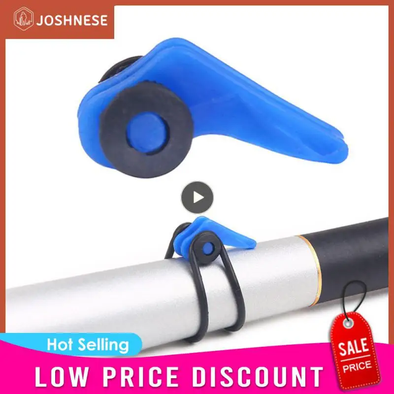 

1PCS lot Plastic fishing device for hanging lure on the rod hook hanger Fishing Rod Pole Hook Keeper for Lockt Bait