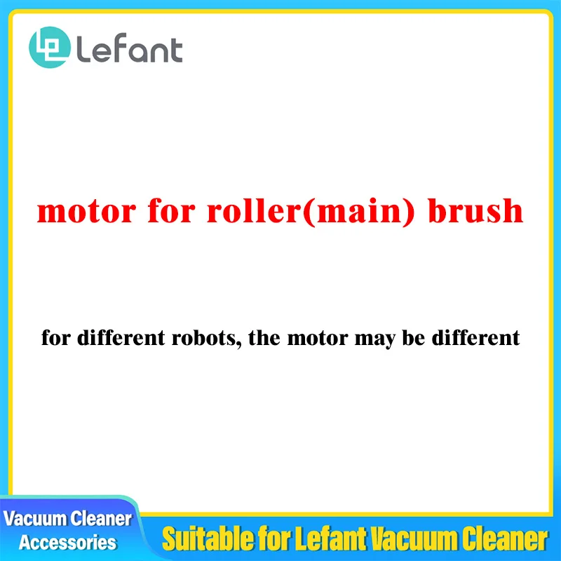 

Roller(Main) Brush Motor 1 PCS for Lefant M571 T700 U180 M1 Robot Vacuum Cleaner