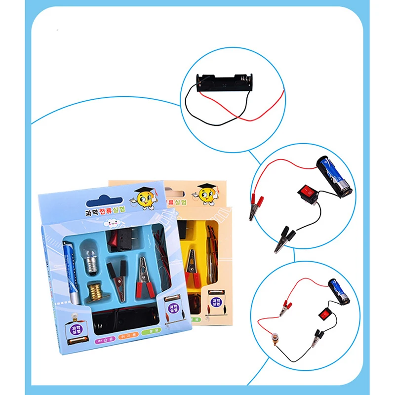 

1Set DIY Physics Science Learning Kit Luminescence Experiment Device Kit Scientific Cognition Puzzle Practical Ability education