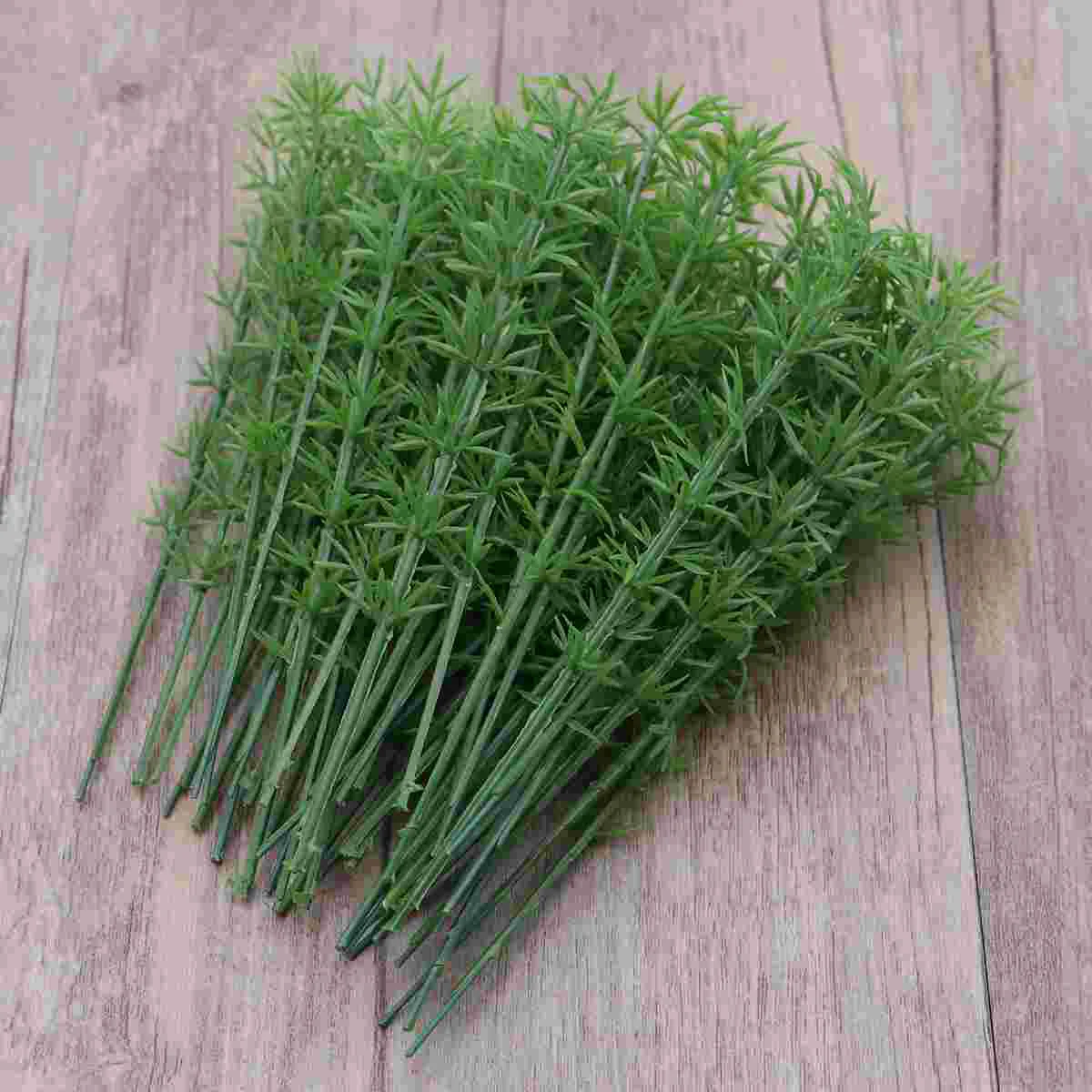 100 шт. модель аквариума дерево поезд пейзаж деревья DIY железная дорога зеленый