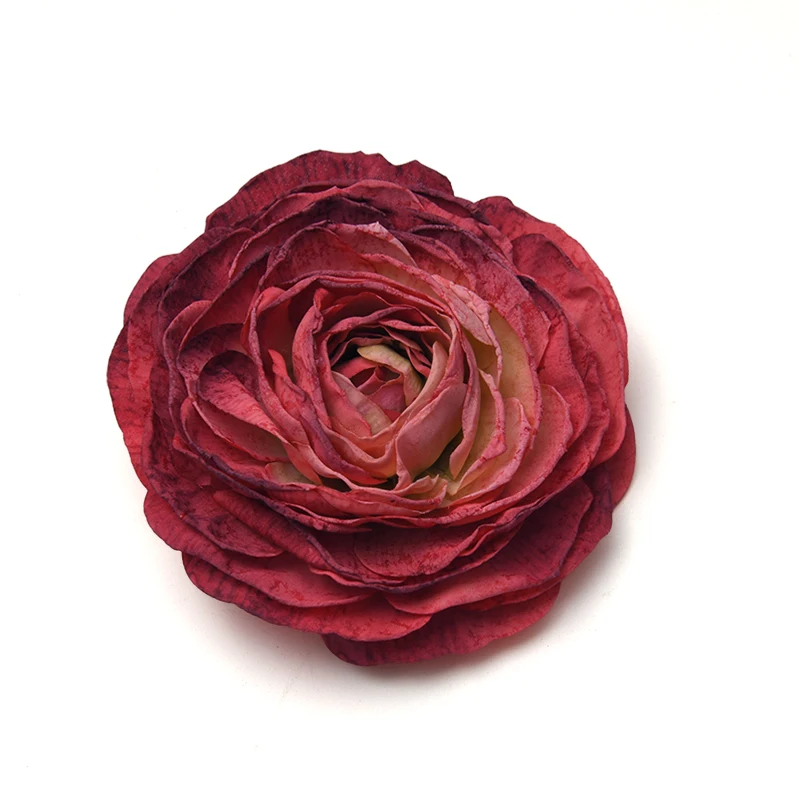 

Искусственные белые розы из шелка Nanairo 12 см, 10 шт.