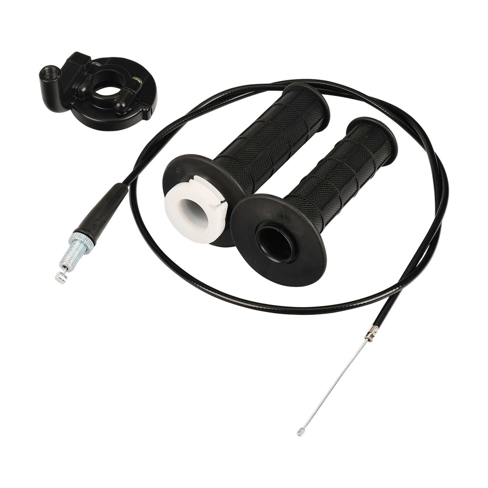 

1 пара 22-миллиметровых мотоциклетных ручек дроссельной заслонки с поворотным тросом, ручки для пит-байка, квадроцикла, мотокросса, гонок