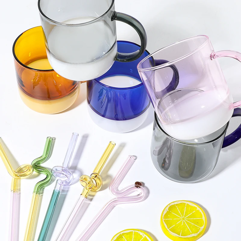 Стеклянная Кружка из боросиликатного стекла термостойкая стеклянная чашка