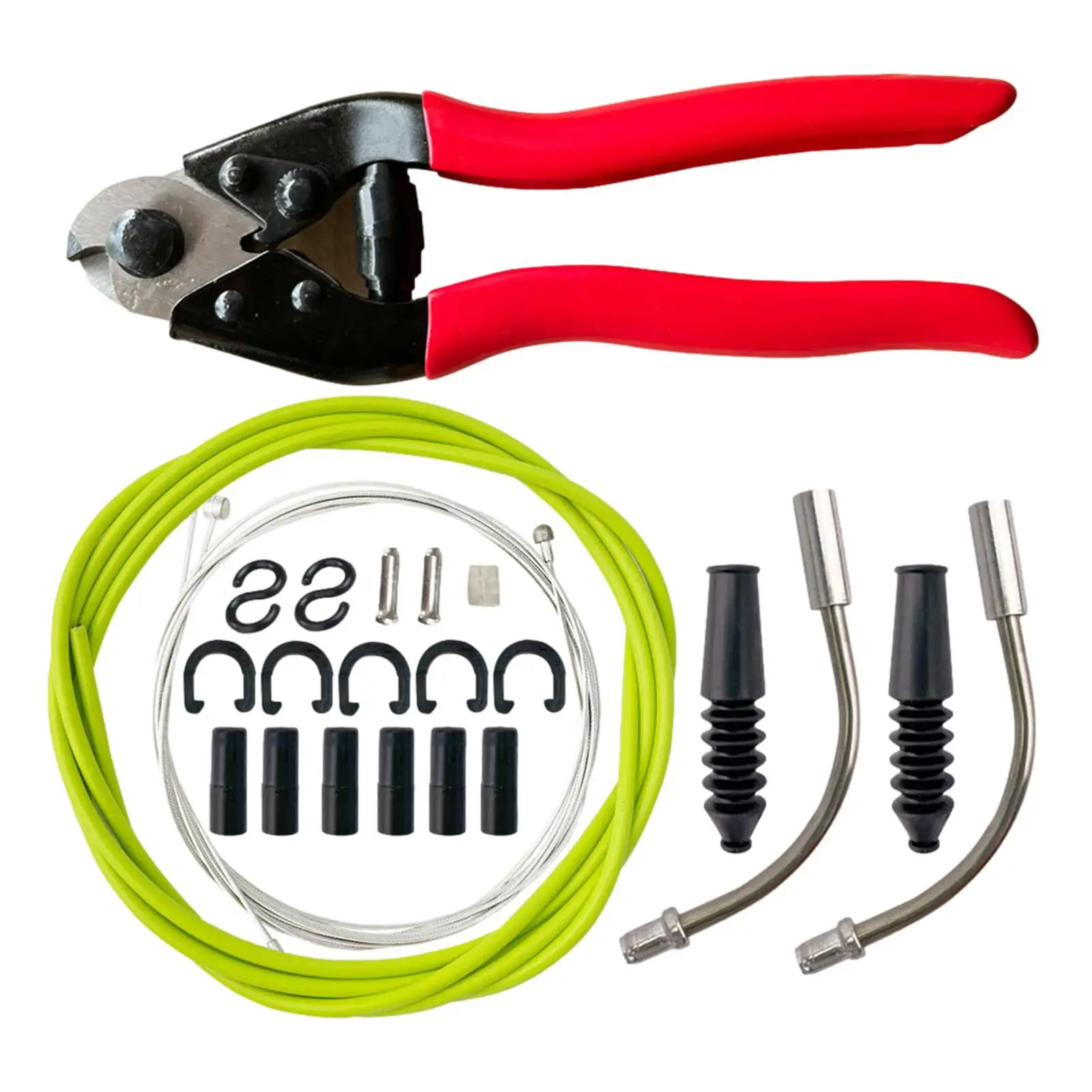 

Bike Brake Accessories Housing Kit Cable Tube Bike Brake Cable Set Mountain Brake 2.5 Meters Front Rear Brake Cable Core​