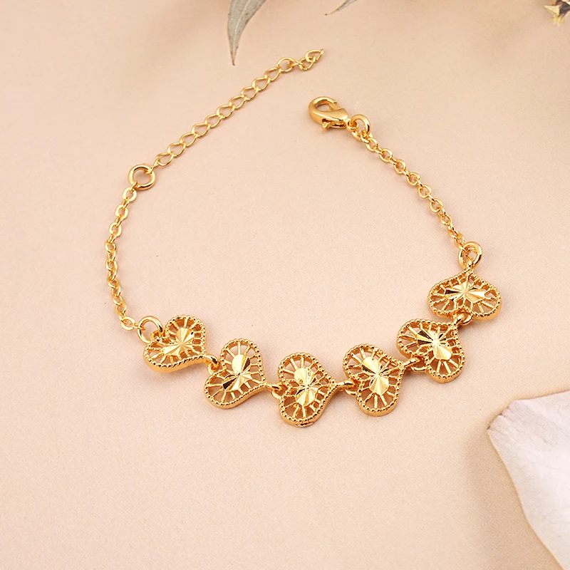 Женский браслет в форме сердца свадебная бижутерия подарок невесте браслеты для