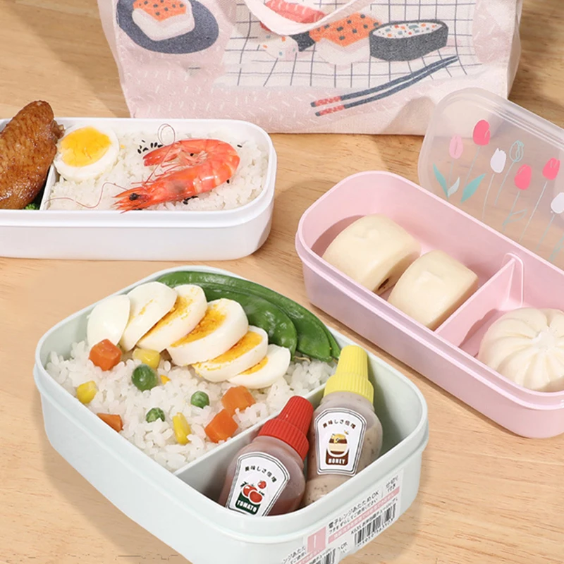 

2PCS Mini Seasoning Sauce Bottle Portable Tomato Ketchup Bottle Salad Dressing Container for Bento Lunch Box Kitchen Jars