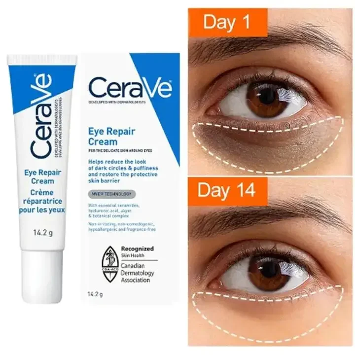 

Cerave Eye Cream Anti-Fine Lines Moisturizing Whitening Repair Dark Circles Skin Under Eyes Puffiness Detumescence Eye Care