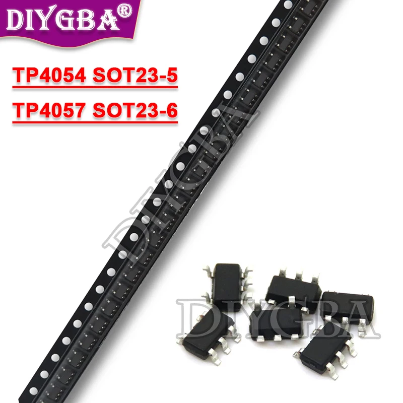 

50 шт. 100% новый TP4054 SOT23-5 TP4057 SOT23-6 чипсет