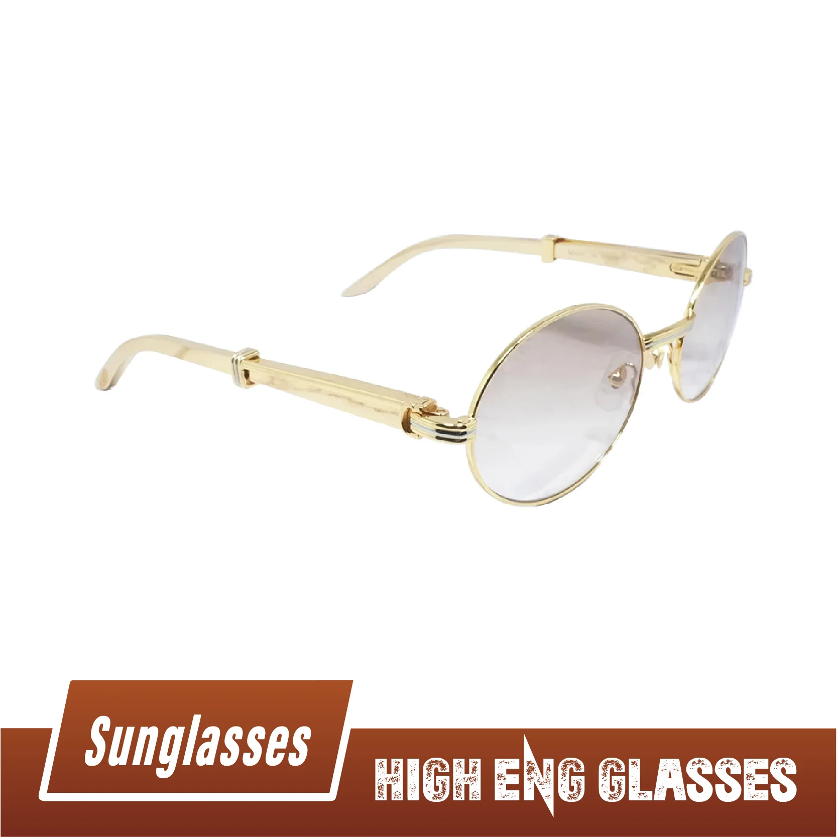 

Stainless Steel Sunglasses Luxury Sunglasses Men Carter Vintage Shades Eyewear Fill Prescription Designer Sun Glasses