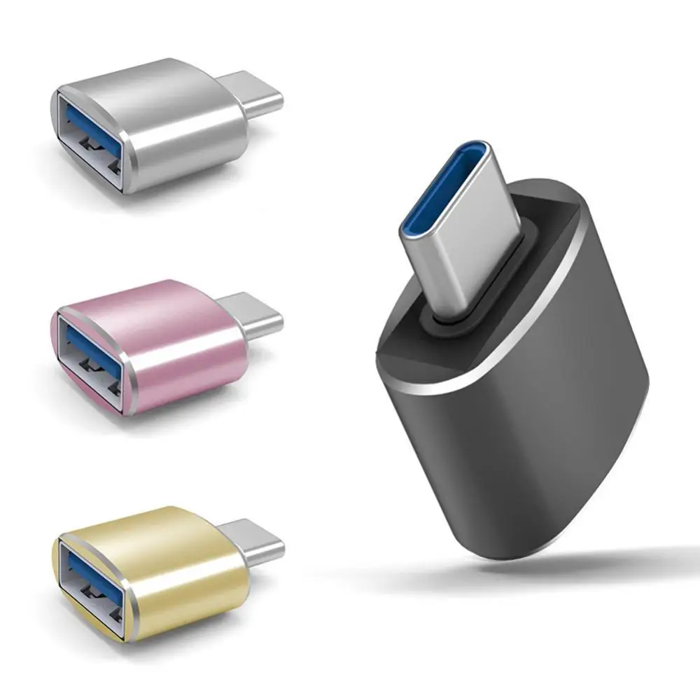 

1 компл. Mini Быстрая передача USB 3,1 интерфейс разъем «Мама» к «папе» Type-C Зарядка Синхронизация данных телефон OTG адаптер