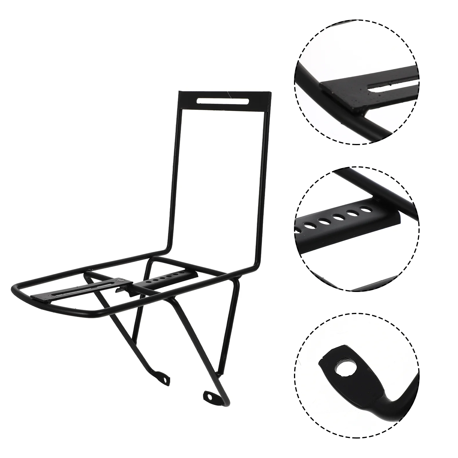 

Bicycle Front Rack Bike Carrier Block Supplies Bag Bracket Shelf Supports Shelves