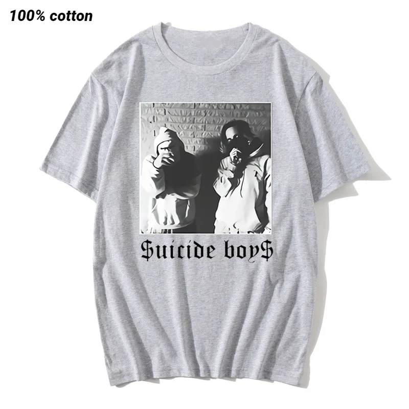 

Rapper $uicideboy$ Suicide T Shirt Men Women Fashion Cotton T-shirt Kids Hip Hop Tops Tee Suicideboys Camiseta Hombre Boy Tshirt