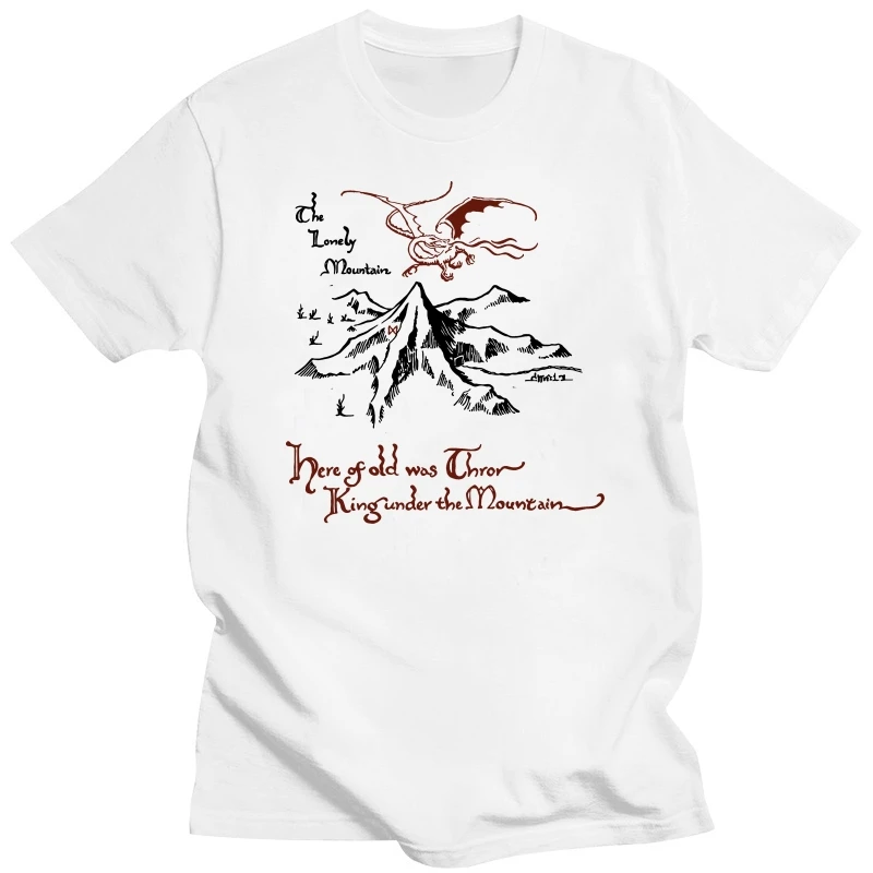 Классическая черная футболка Smaug с капюшоном DMN103