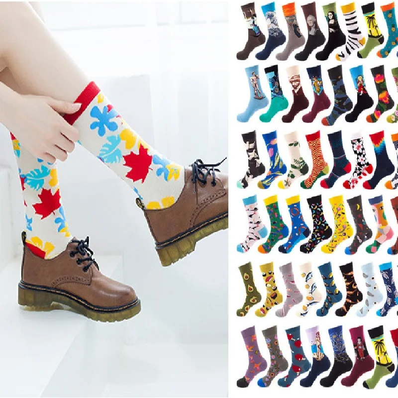 For Men Women Stocking 1 Pair Cotton Socks