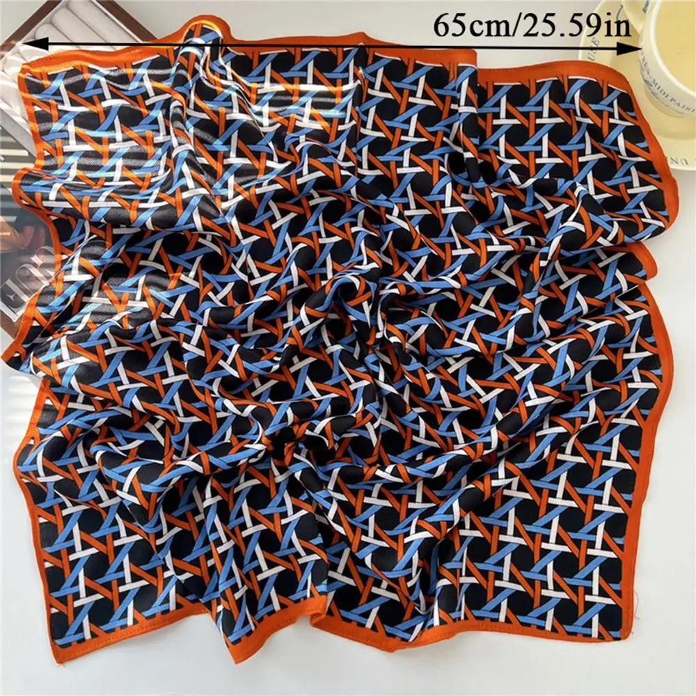 65 см хлопковый льняной квадратный шарф декоративная шаль шейный платок женский