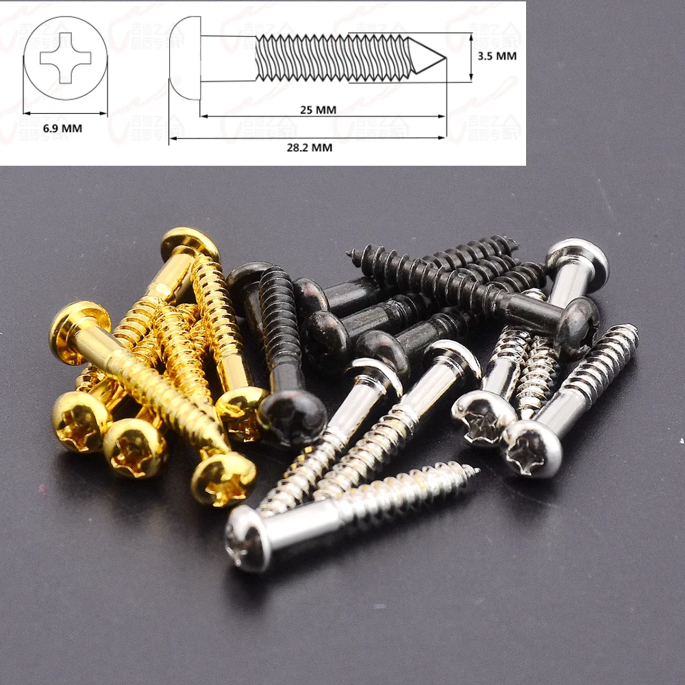 

1 Set (6Pcs) Tremolo System Bridge Screws For ST