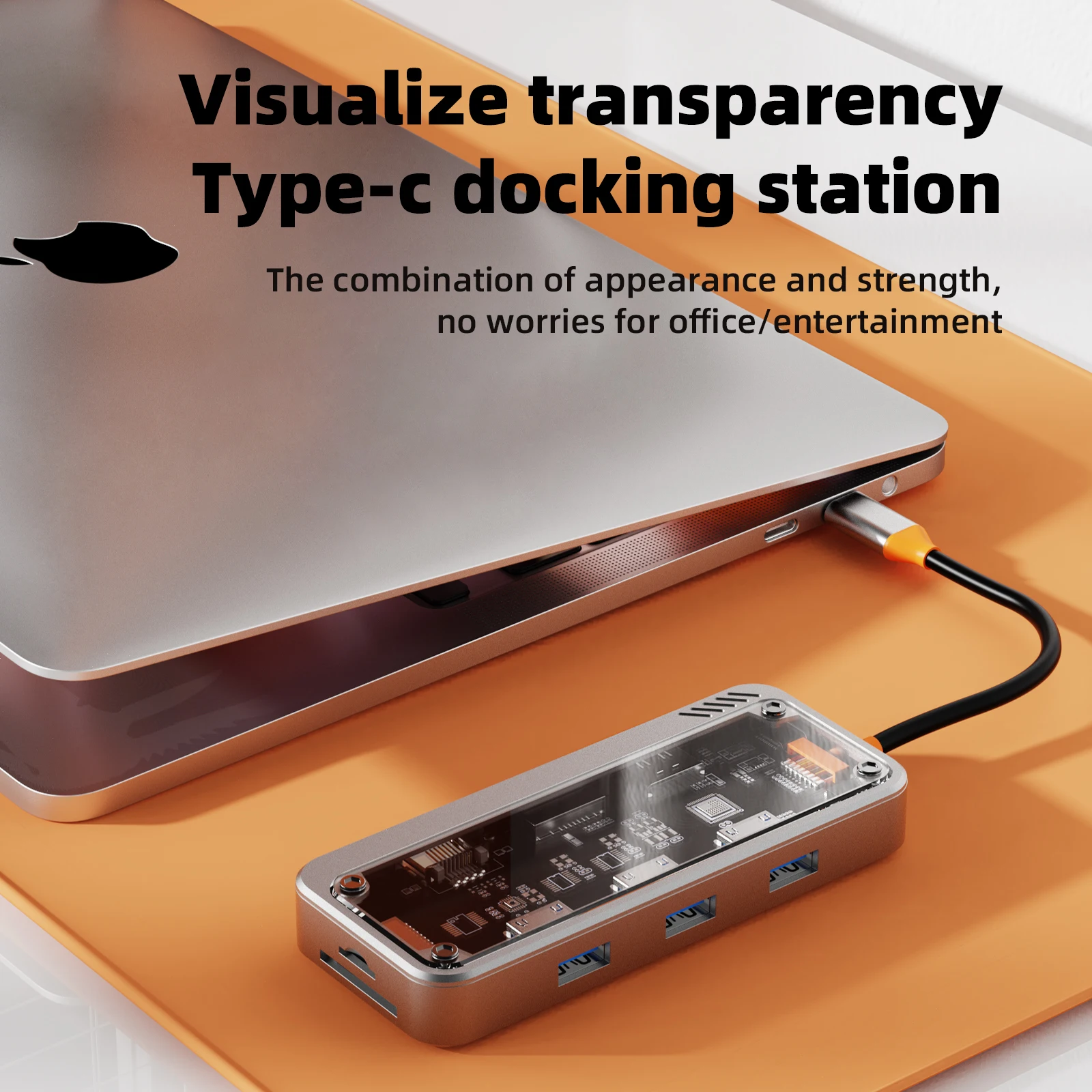 USB-концентратор Basix 10 в 1 с адаптером 4K HDMI 100 Вт PD USB 3 0 5 Гбит/с SD док-станция для iPhone 11
