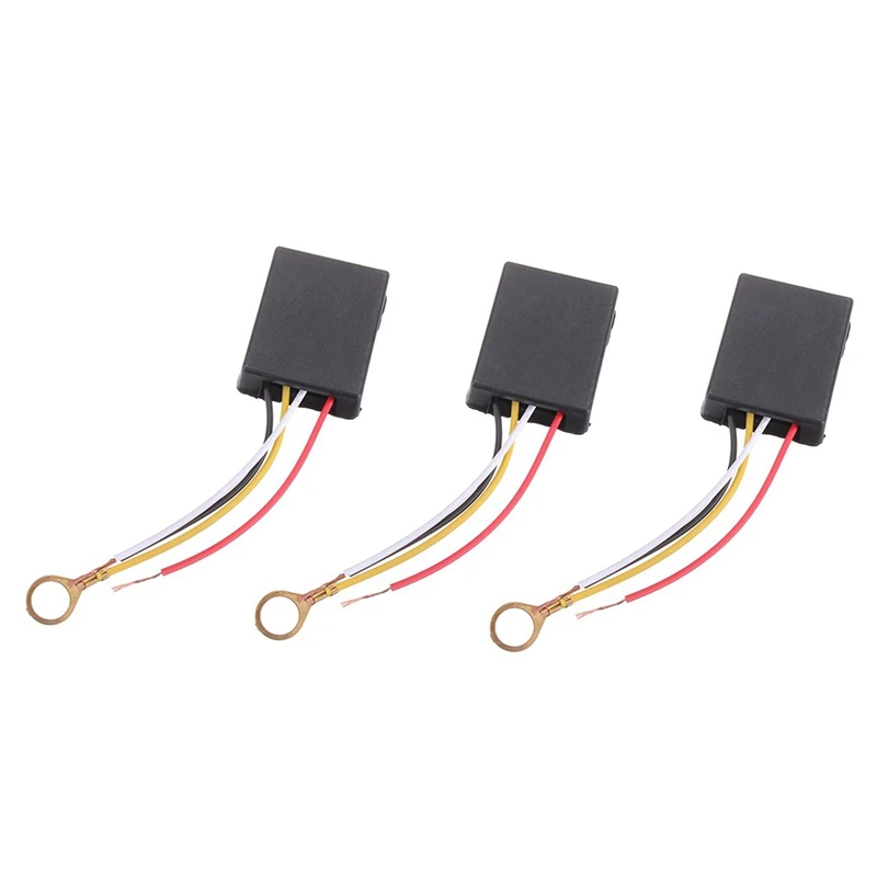 

3PCS 3 Way Touch Sensor Switch ON/OFF Dimmer Switch for Desk Lamp Parts